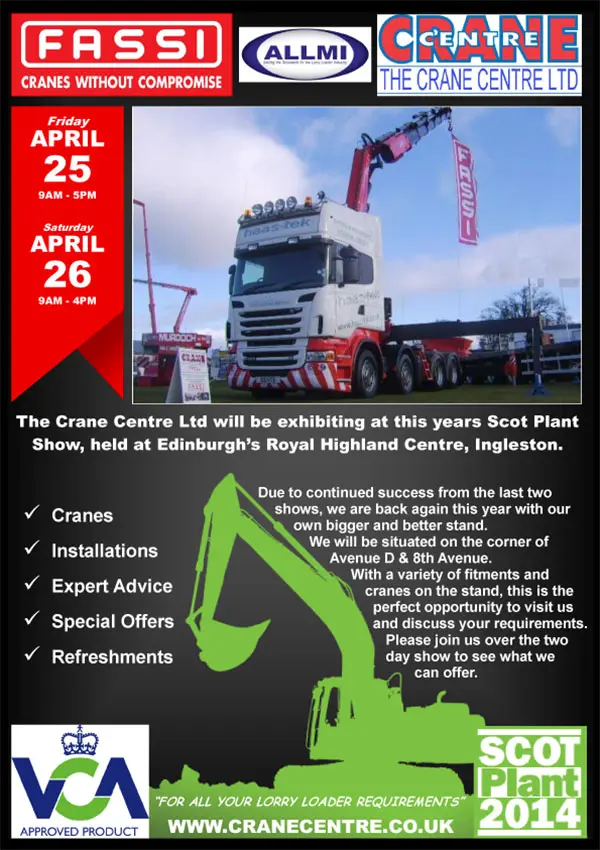 The Crane Centre at ScotPlant 2014