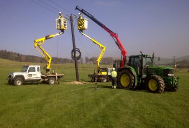 Fassi F80A.0.23 on John Deer Tractor